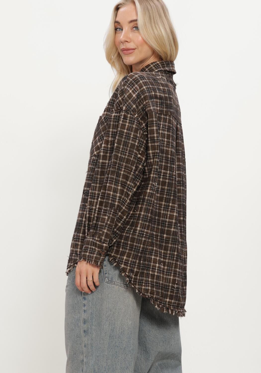 Braune CIRCLE OF TRUST Blusen CARLY BLOUSE - large