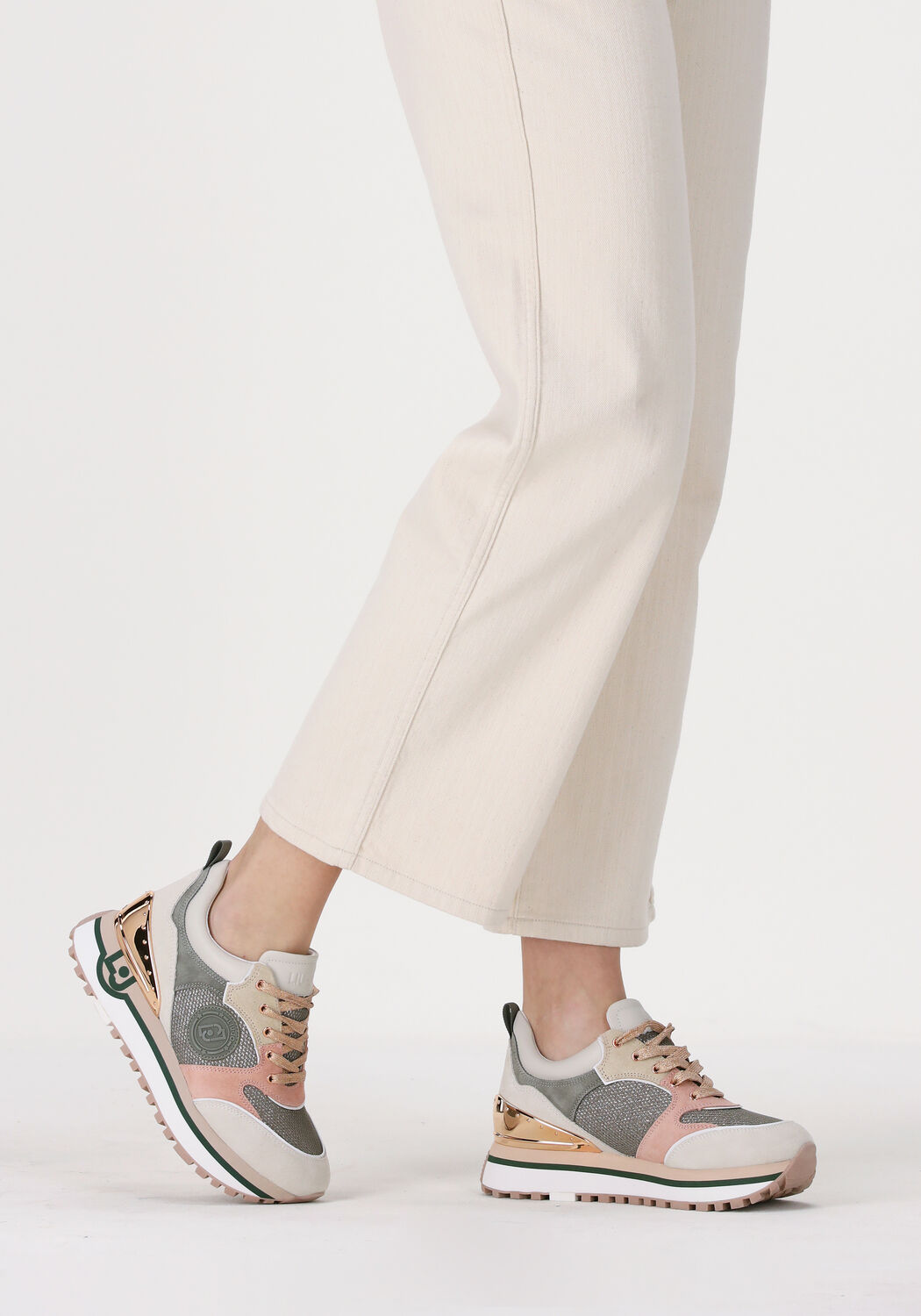 Mehrfarbige/Bunte LIU JO Sneaker Low MAXI WONDER 38 - large