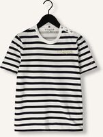 Weiße TOMMY HILFIGER T-shirt REG GOLD BUTTON C-NK SS Weiße TOMMY HILFIGER T-shirt REG GOLD BUTTON C-NK SS - medium