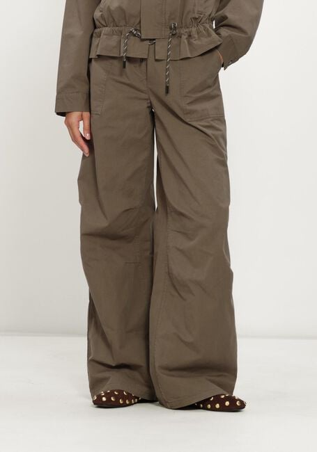Olive MODSTR&Ouml;M Weite Hose URANIAMD PANTS - large