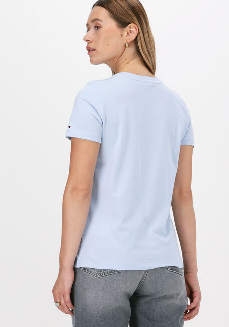 Hellblau TOMMY HILFIGER T-shirt REGULAR HILFIGER C-NK TEE SS - large