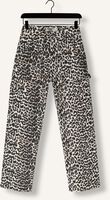 Braune COLOURFUL REBEL Straight leg jeans TINSLEY LEOPARD DENIM WORKER PANTS Braune COLOURFUL REBEL Straight leg jeans TINSLEY LEOPARD DENIM WORKER PANTS - medium