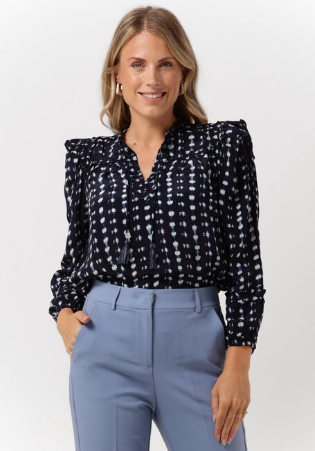 Dunkelblau MOLIIN Blusen ZARA - large