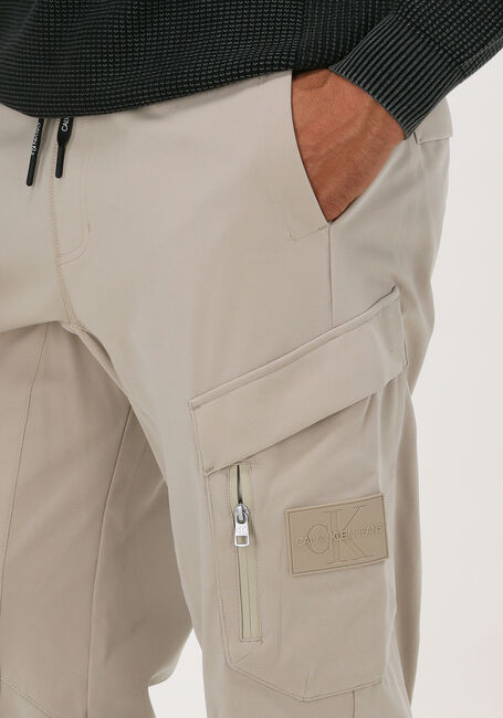 Beige CALVIN KLEIN Cargohosen TECHNICAL CARGO PANT - large