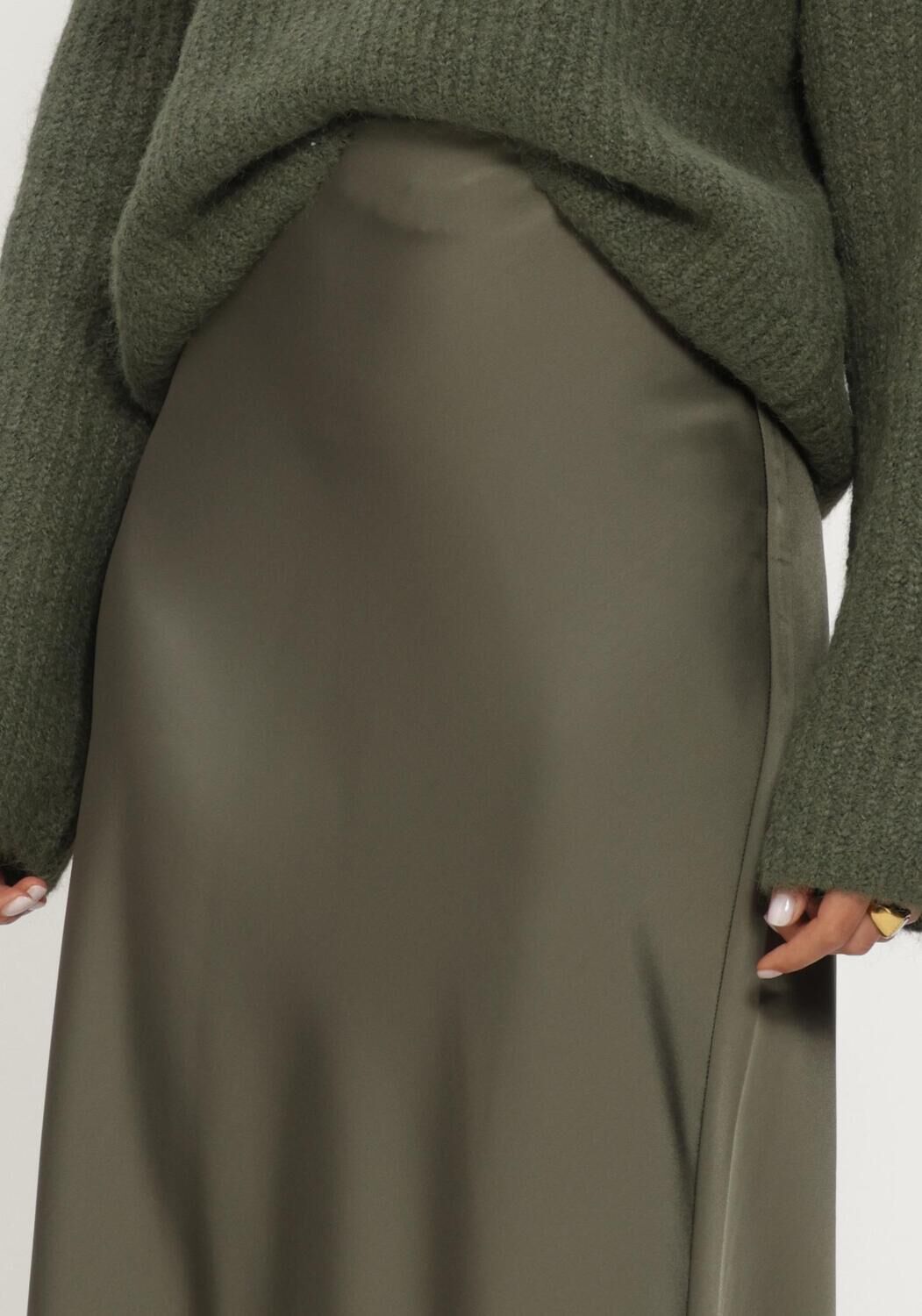 Olive EDITED Maxirock SILVA SKIRT - large