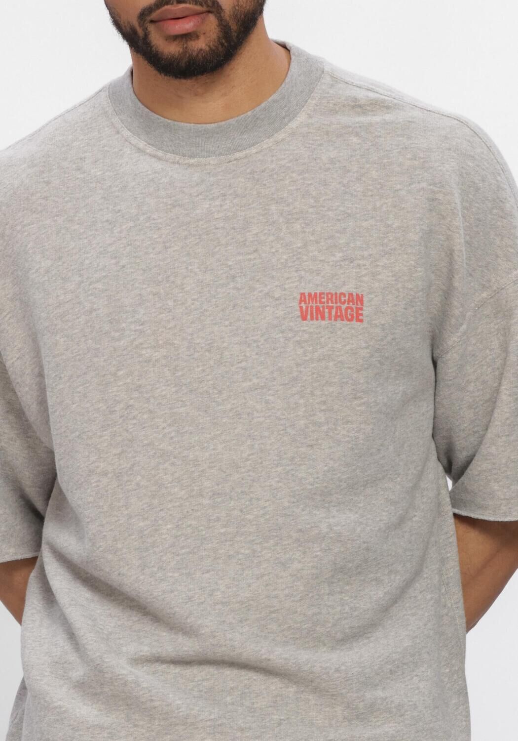 Graue AMERICAN VINTAGE T-shirt NYZZOW T - large