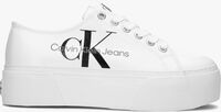 Weiße CALVIN KLEIN Sneaker low FLATFORM VULCANIZED EXTRA 1 - medium