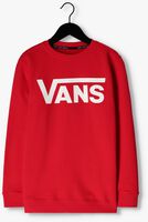 Rote VANS Pullover BY VANS CLASSIC CREW BOYS TRUE RED-WHITE