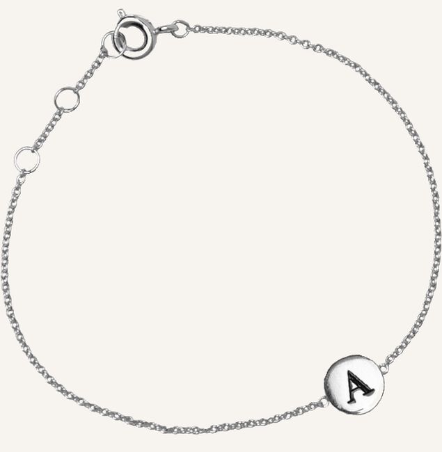 Silberfarbig ATLITW STUDIO Armbänder CHARACTER BRACELET LETTER SILV Silberfarbig ATLITW STUDIO Armbänder CHARACTER BRACELET LETTER SILV - large