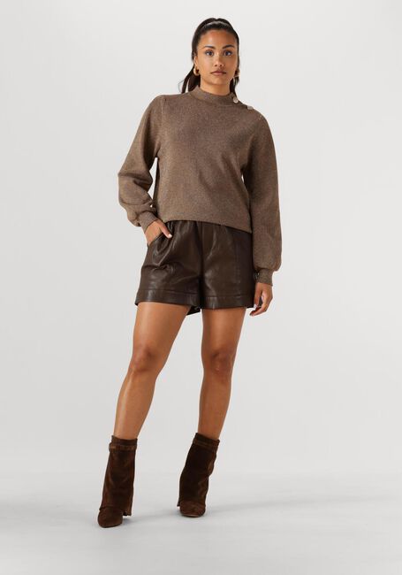 Taupe NUKUS Pullover DAYTONA PULLOVER LUREX - large