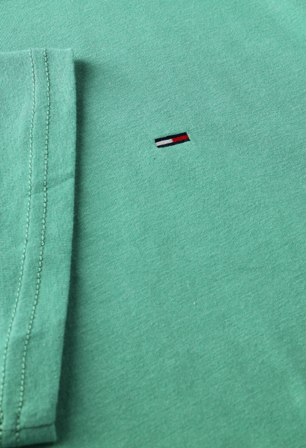 Gr&uuml;ne TOMMY JEANS T-shirt TJM XSLIM JASPE HTR TEE EXT - large