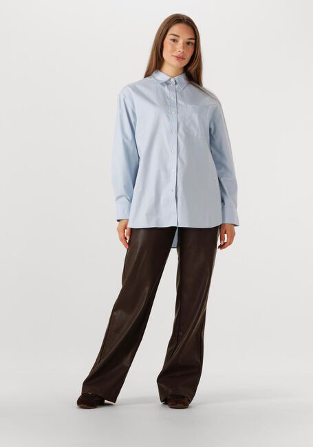 Blaue SELECTED WOMEN Blusen SLFESTER LS OVERSIZE SHIRT - large