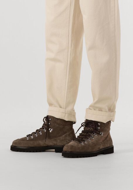 Graue NUBIKK Schnürboots LOGAN CHAD FUR - large