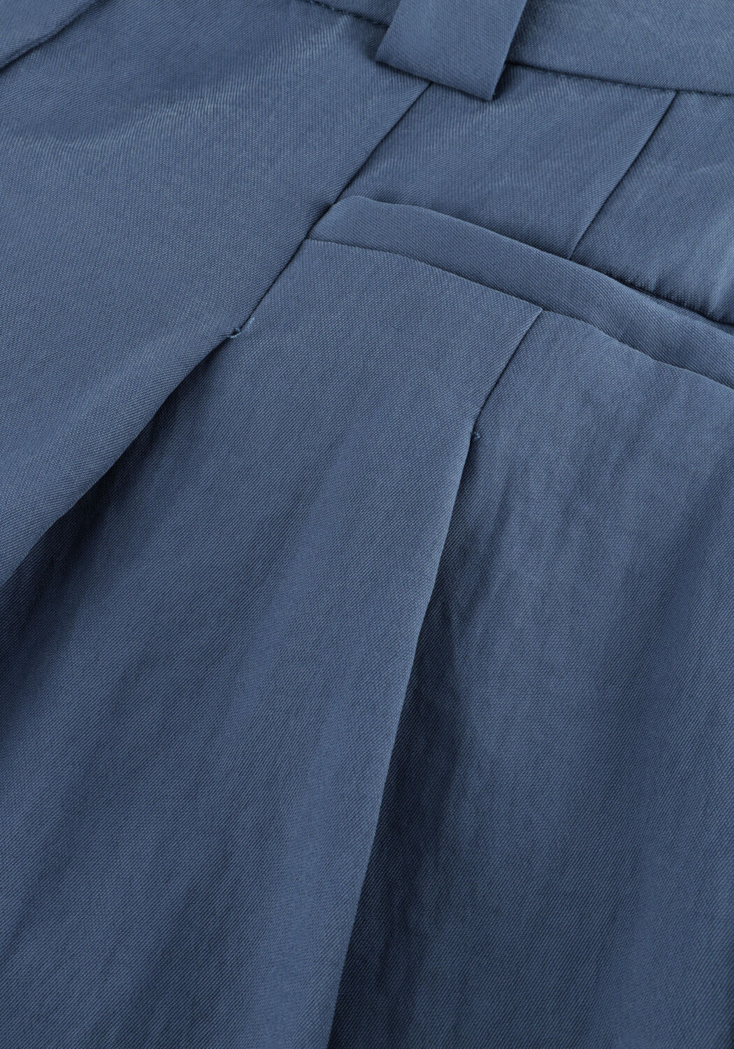 Blaue MSCH COPENHAGEN Weite Hose MSCHFRODE HW PANTS - large