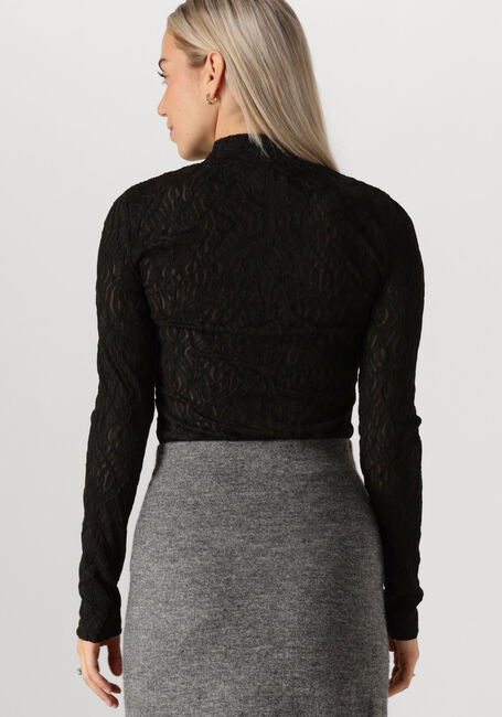Schwarze MINUS Tops & T-shirts MSVICENTA ROLLNECK LONGSLEEVE TOP - large