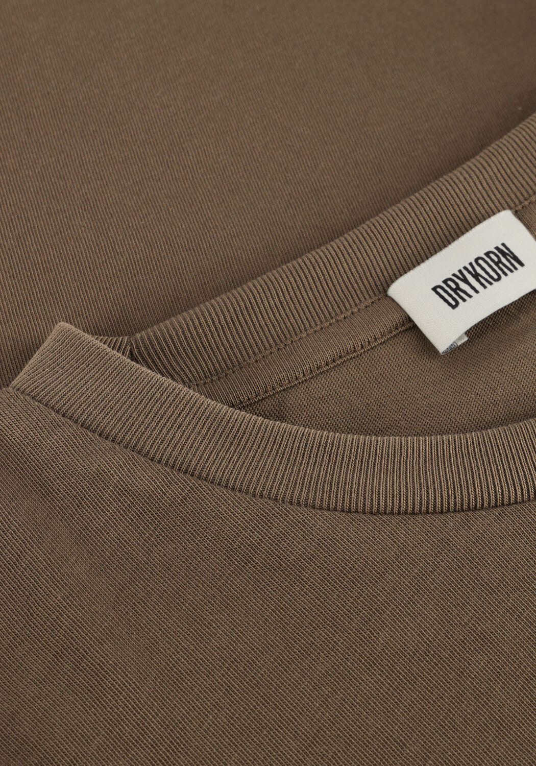 Olive DRYKORN T-shirt KAYRO 520198 - large