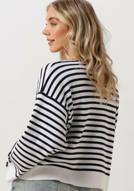 Nicht-gerade weiss SUMMUM Pullover OVERSIZED SAILOR SWEATER NAUTICAL KNIT - large