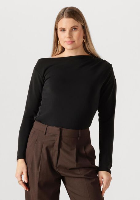 Schwarze SELECTED WOMEN Top SLFTENNY LS DRAPED TOP - large