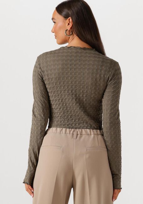 Olive SUMMUM Top TOP STRUCTURE JERSEY - large