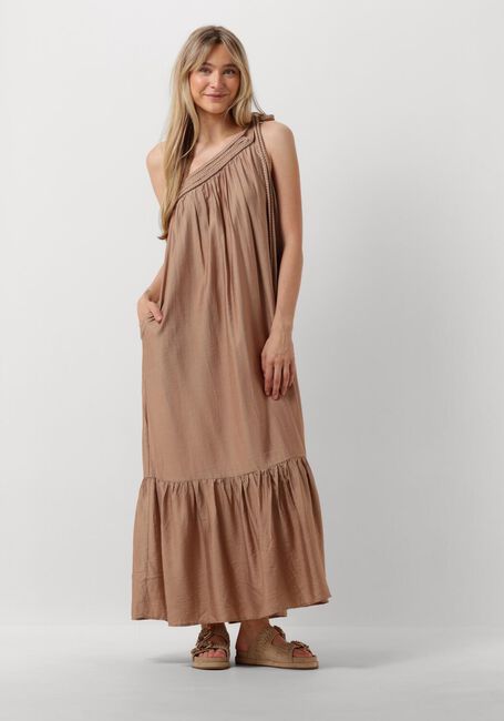 Beige CO'COUTURE Midikleid HERA ASYM DRESS - large