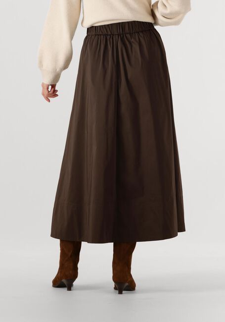 Braune OMODA ATELIER Maxirock OM-DUNE SKIRT - large