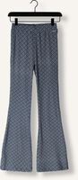 Blaue COLOURFUL REBEL Schlaghose SMALL GEO PEACHED EXTRA FLARE PANTS Blaue COLOURFUL REBEL Schlaghose SMALL GEO PEACHED EXTRA FLARE PANTS - medium