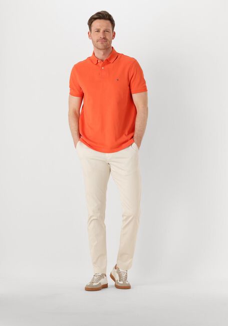 Orangene TOMMY HILFIGER Polo-Shirt 1985 REGULAR POLO - large