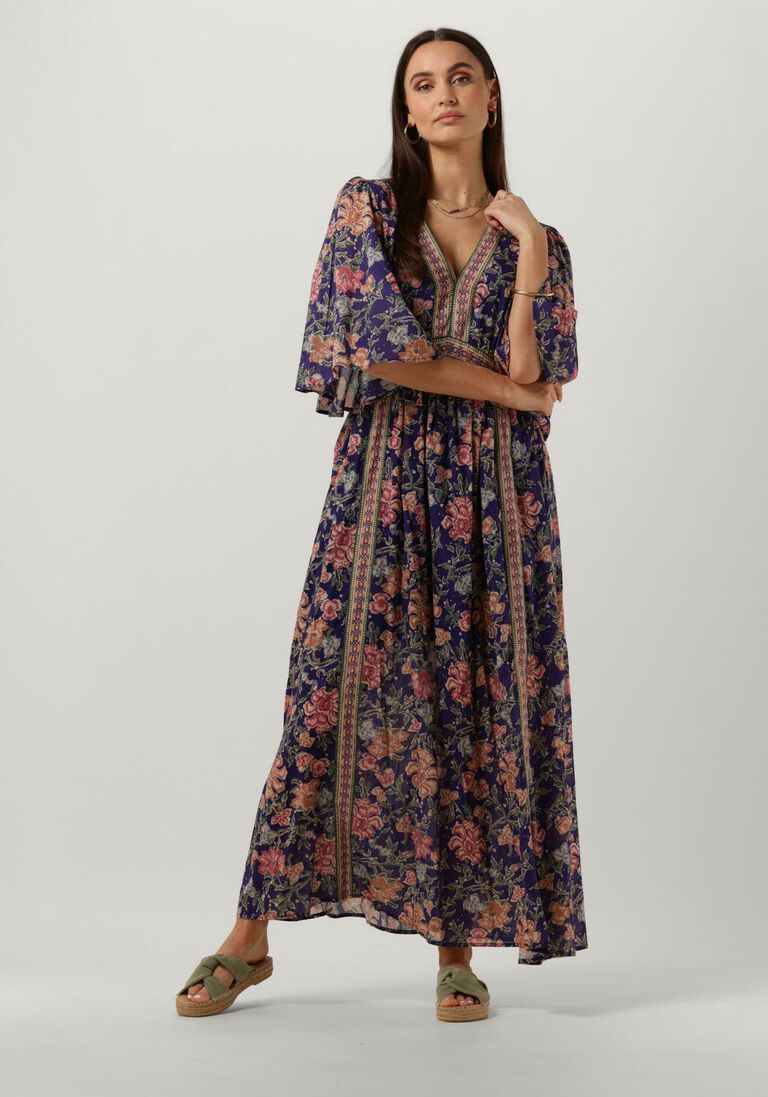 mehrfarbige/bunte louizon maxikleid fantastic