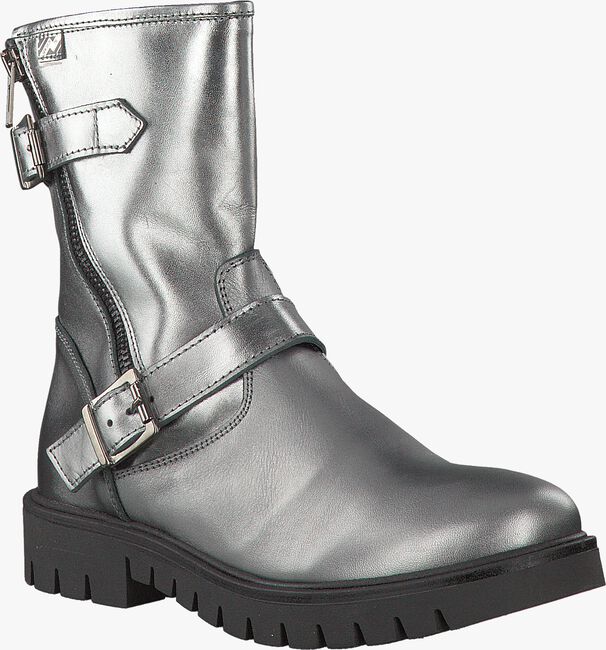 Silberne EB SHOES Biker Boots 891 - large