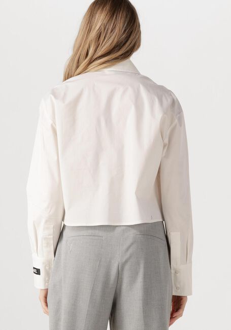 Weiße ALIX THE LABEL Blusen LADIES WOVEN CROPPED BLOUSE - large
