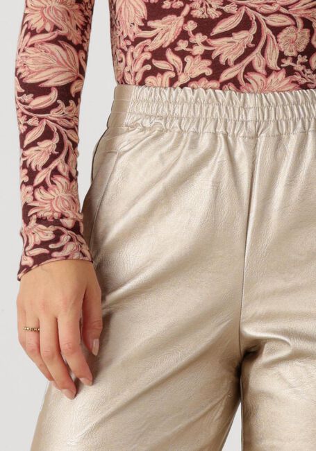 Goldfarbene LOUIZON Lange Hosen MAKANA - large