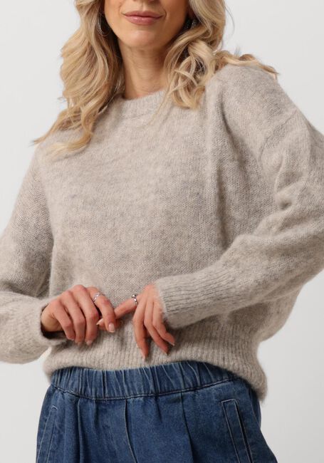 Graue BY-BAR Pullover SONNY NATURAL PULLOVER - large