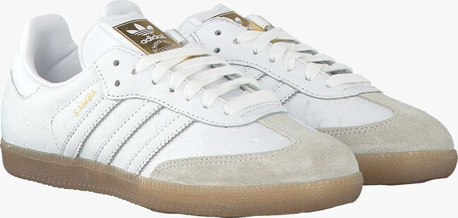 Weiße ADIDAS Sneaker SAMBA DAMES - large