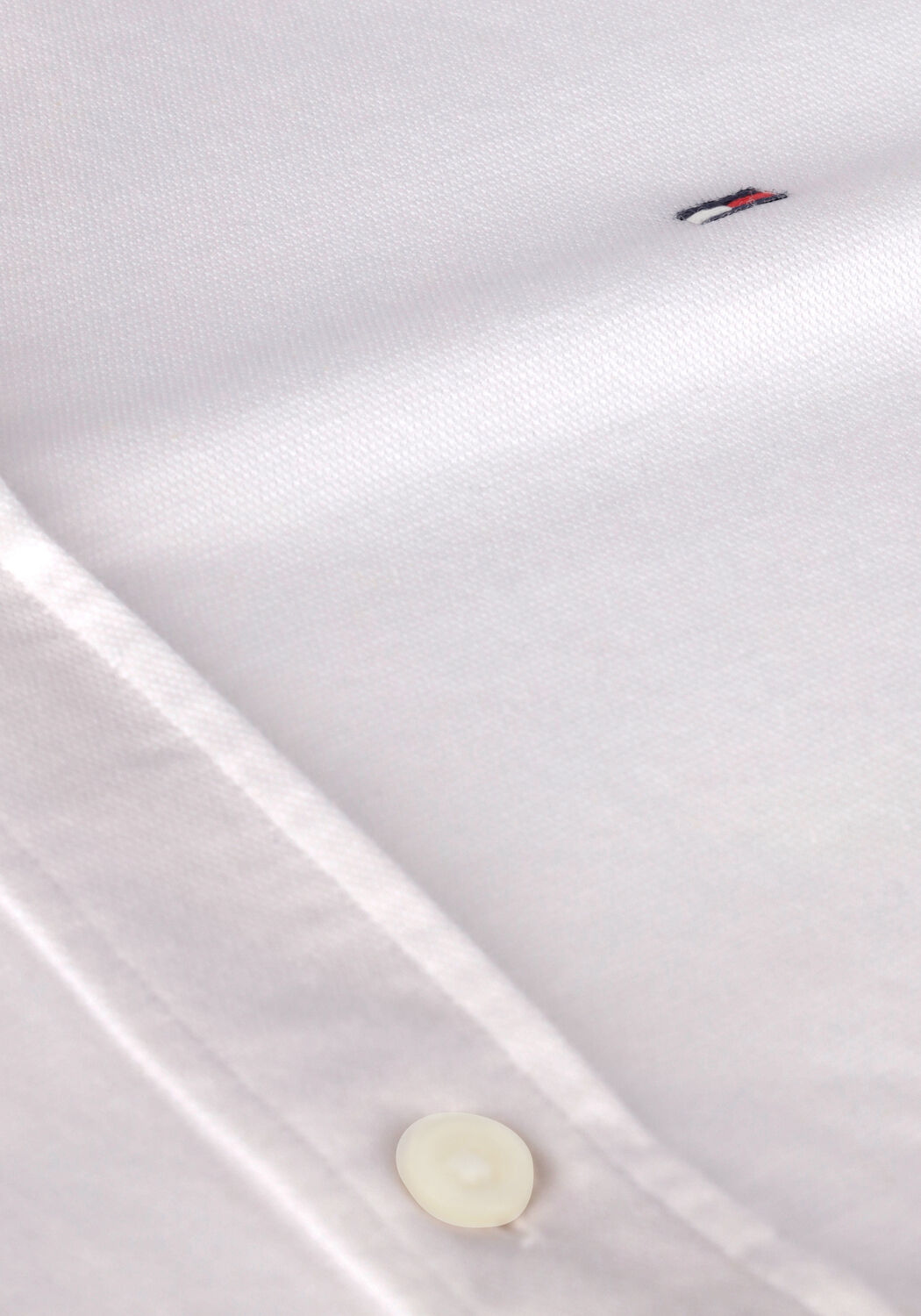 Wei&szlig;e TOMMY HILFIGER Klassisches Oberhemd 1985 KNIT SOLID SF SHIRT - large