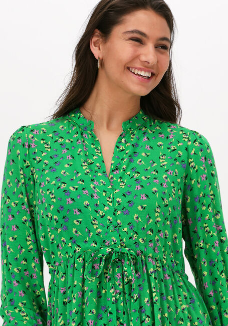 Grüne Y.A.S. Maxikleid YASMALIKKA LS LONG SHIRT DRESS - large