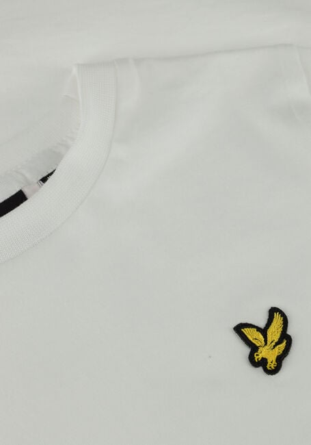Weiße LYLE & SCOTT T-shirt PLAIN T-SHIRT - large