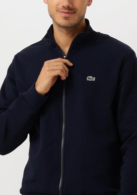 Dunkelblau LACOSTE Strickjacke 1HS1 MENS SWEAT ZIP - large