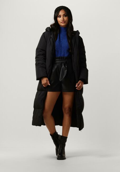 Schwarze Y.A.S. Wattierte Jack YASIRIMA LS LONG DOWN COAT S. NOOS - large