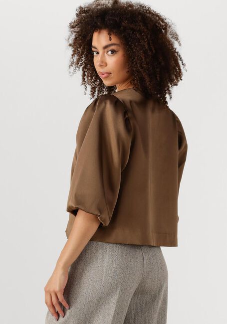 Braune SECOND FEMALE Blusen PERLLA BLOUSE - large