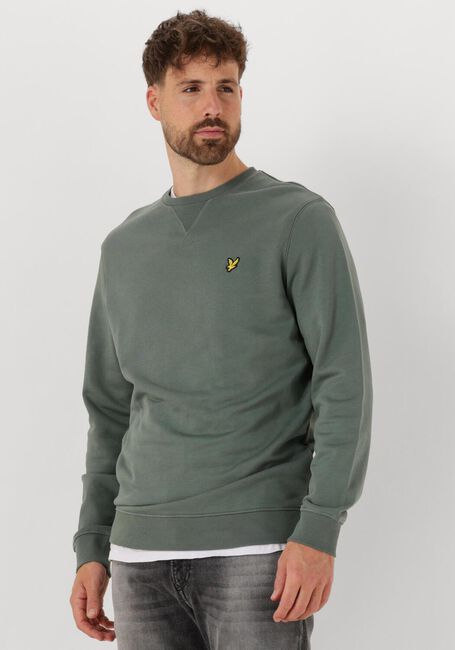 Grüne LYLE & SCOTT Pullover CREW NECK SWEATSHIRT - large