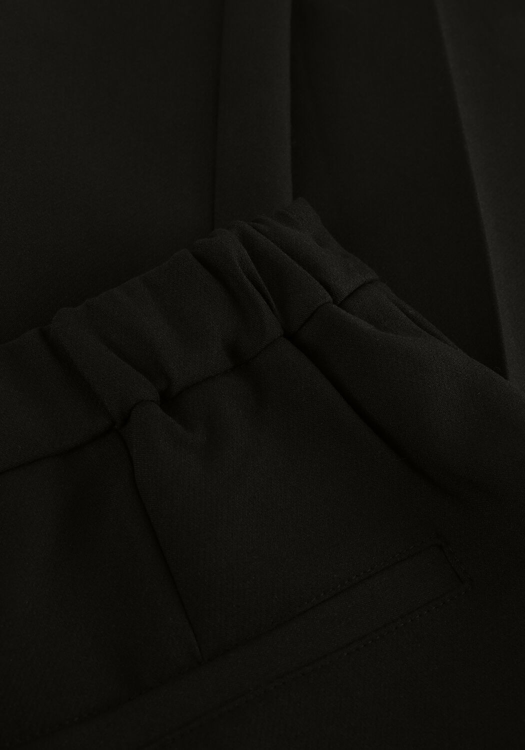 Schwarze SUMMUM Weite Hose TROUSERS WIDE LEGS FOAM UNI - large