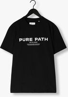 Schwarze PURE PATH T-shirt TSHIRT WITH FRONT PRINT