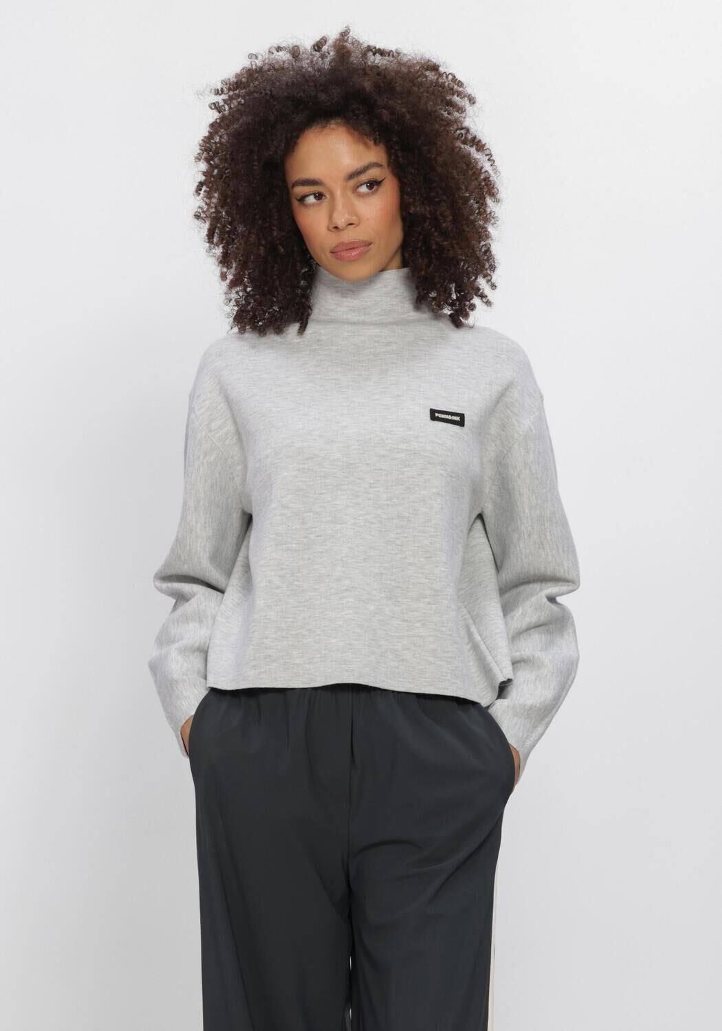 Hellgrau PENN & INK Sweatshirt W26B421 - large