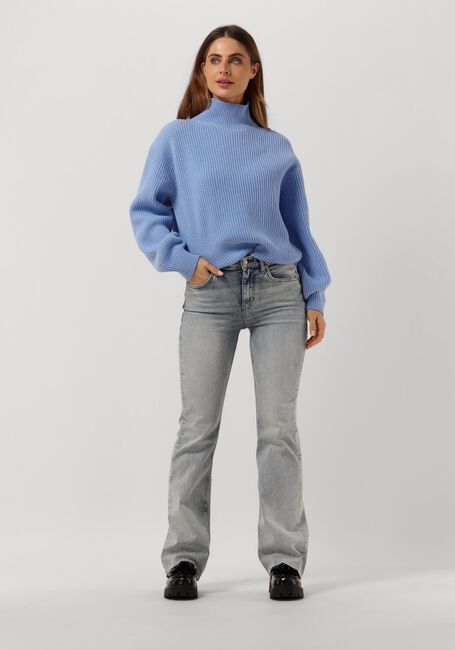 Hellblau DRYKORN Rollkragenpullover TILDI - large