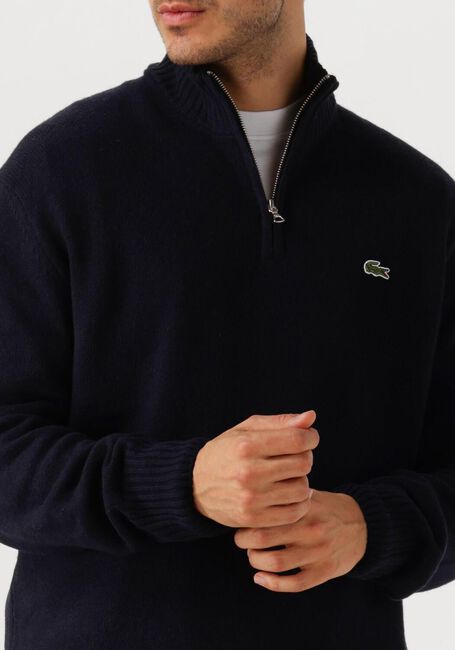 Dunkelblau LACOSTE Pullover 1HA1 MEN SWEATER ZIP - large