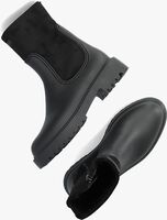Schwarze UNISA Ankle Boots FLUOR - medium