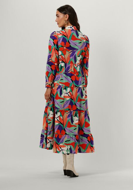 Mehrfarbige/Bunte COLOURFUL REBEL Maxikleid VIANNE BIG FLOWER MAXI DRESS - large