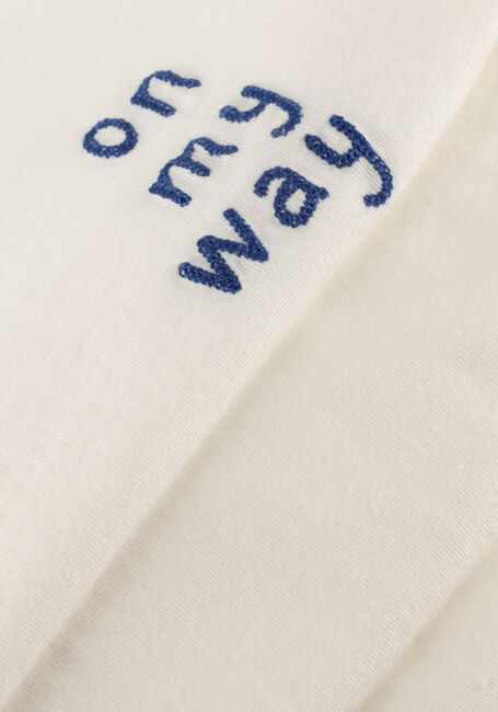 Ecru JENEST T-shirt BEN OVERSIZED T-SHIRT - large