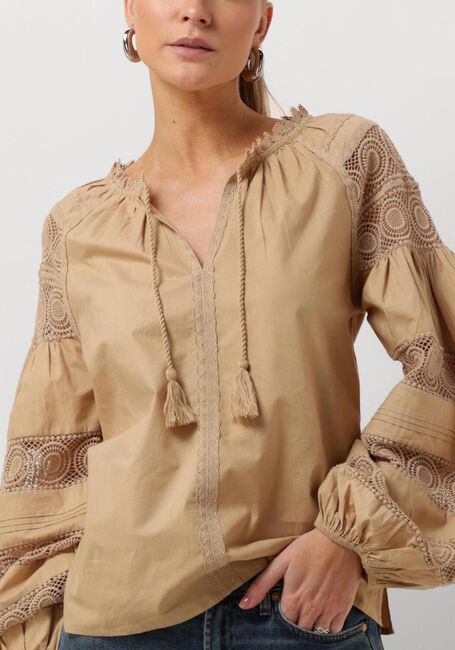 Braune IBANA Blusen TASMIA - large