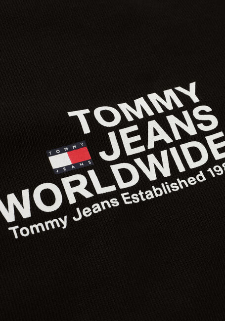 Schwarze TOMMY JEANS Sweatshirt TJM REG ENTRY GRAPHIC CREW - large